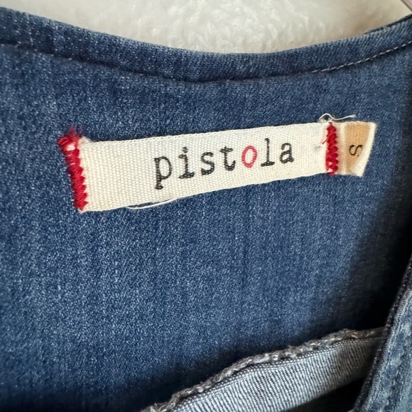 Pistola Moto Denim Jacket – Size Small – Gently Used - Picture 3 of 10